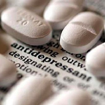 Antidepressant tablet pills