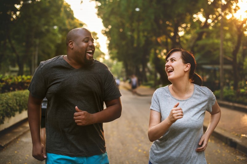 couple exercising